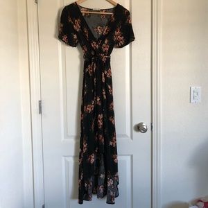 Floral maxi dress